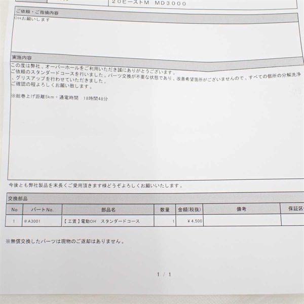 ２０ビーストマスターＭＤ３０００